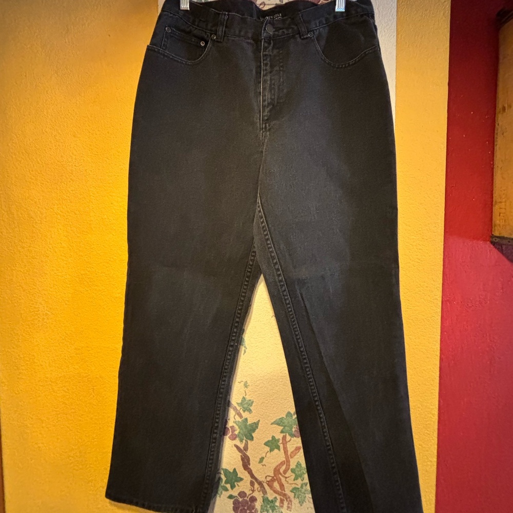 Kenneth Cole New York 33x30 Black Mens jeans